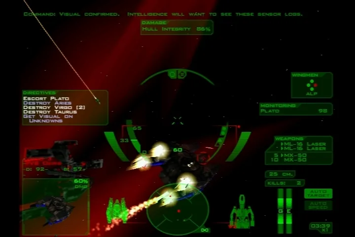 Descent: FreeSpace – The Great War screenshot 5