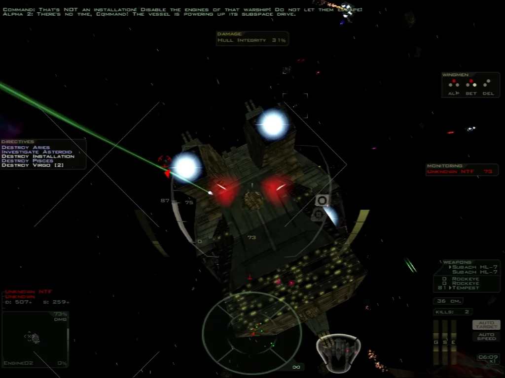 Freespace 2 screenshot 2
