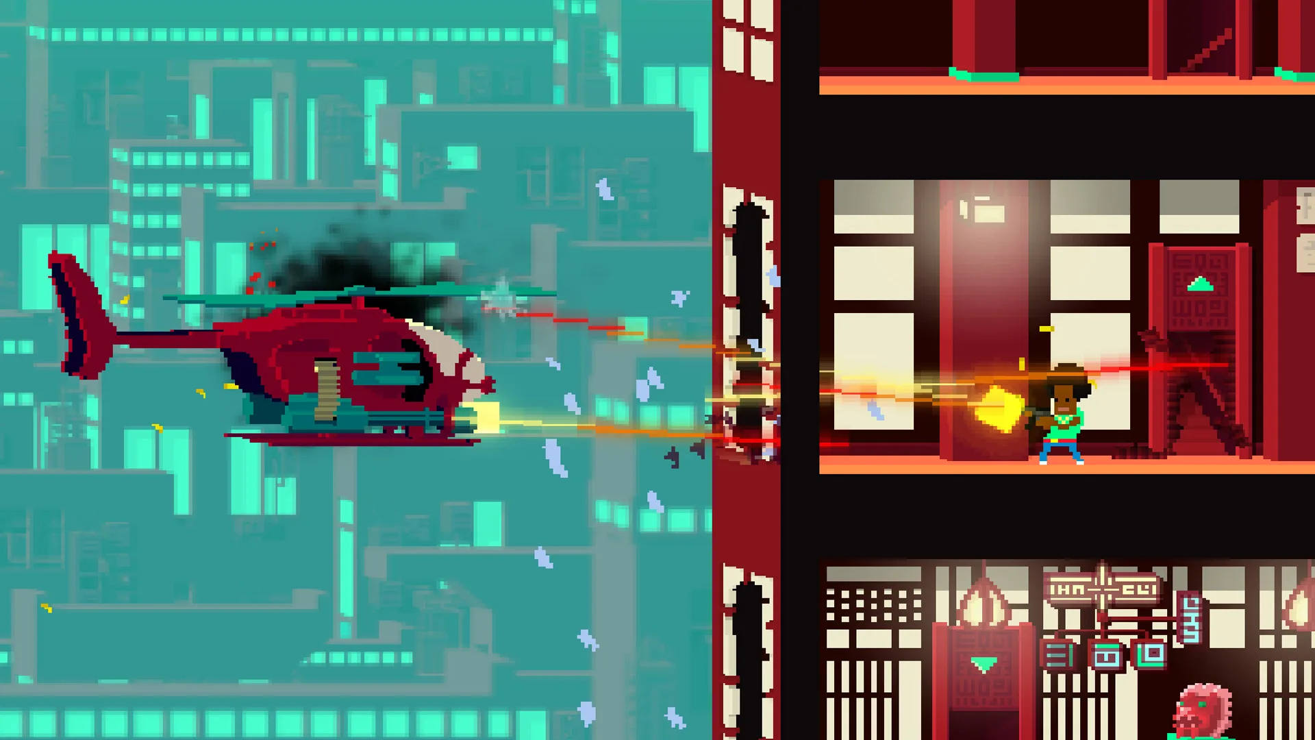 NOT A HERO screenshot 1