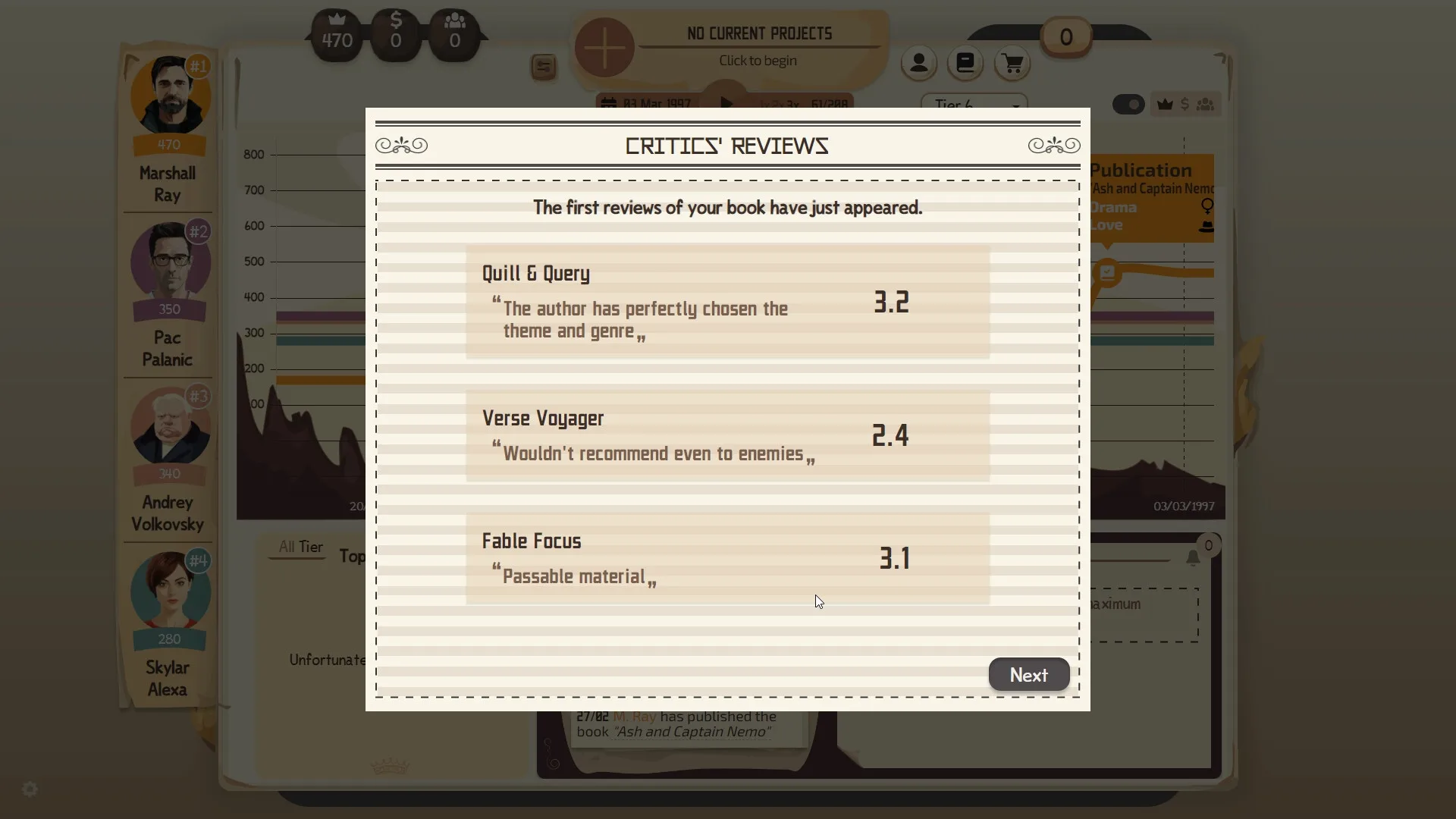 Writer's Rush screenshot 4