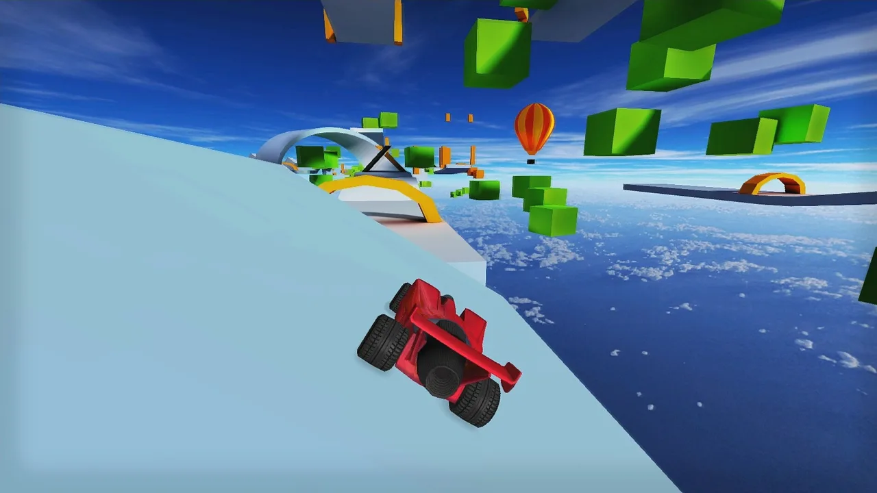 Jet Car Stunts screenshot 1