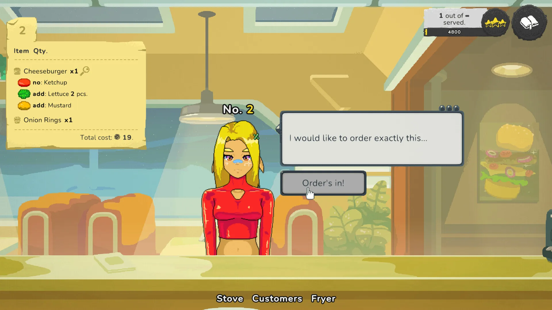 Galaxy Burger screenshot 4