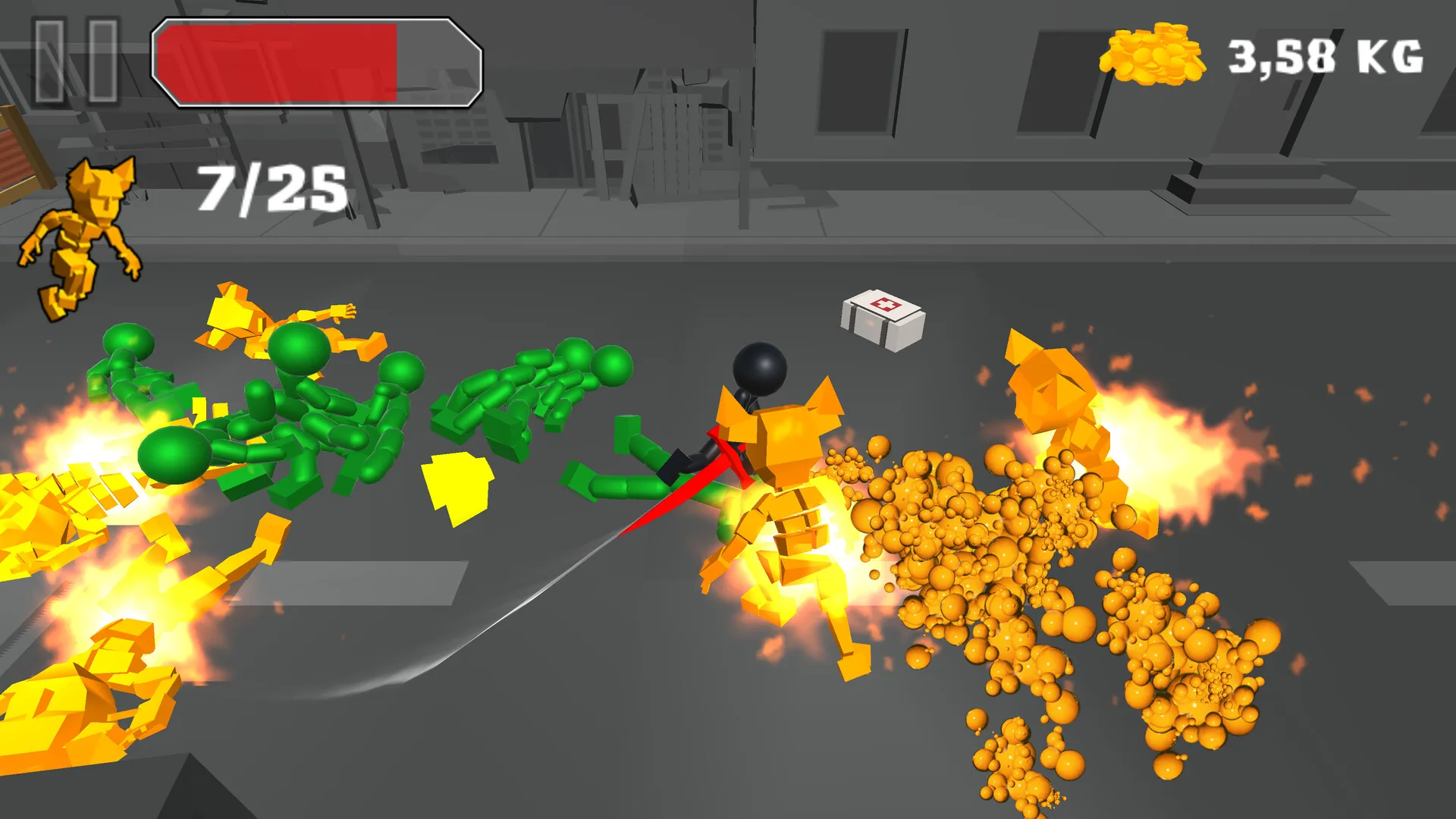 Stickman Killing Zombie screenshot 3