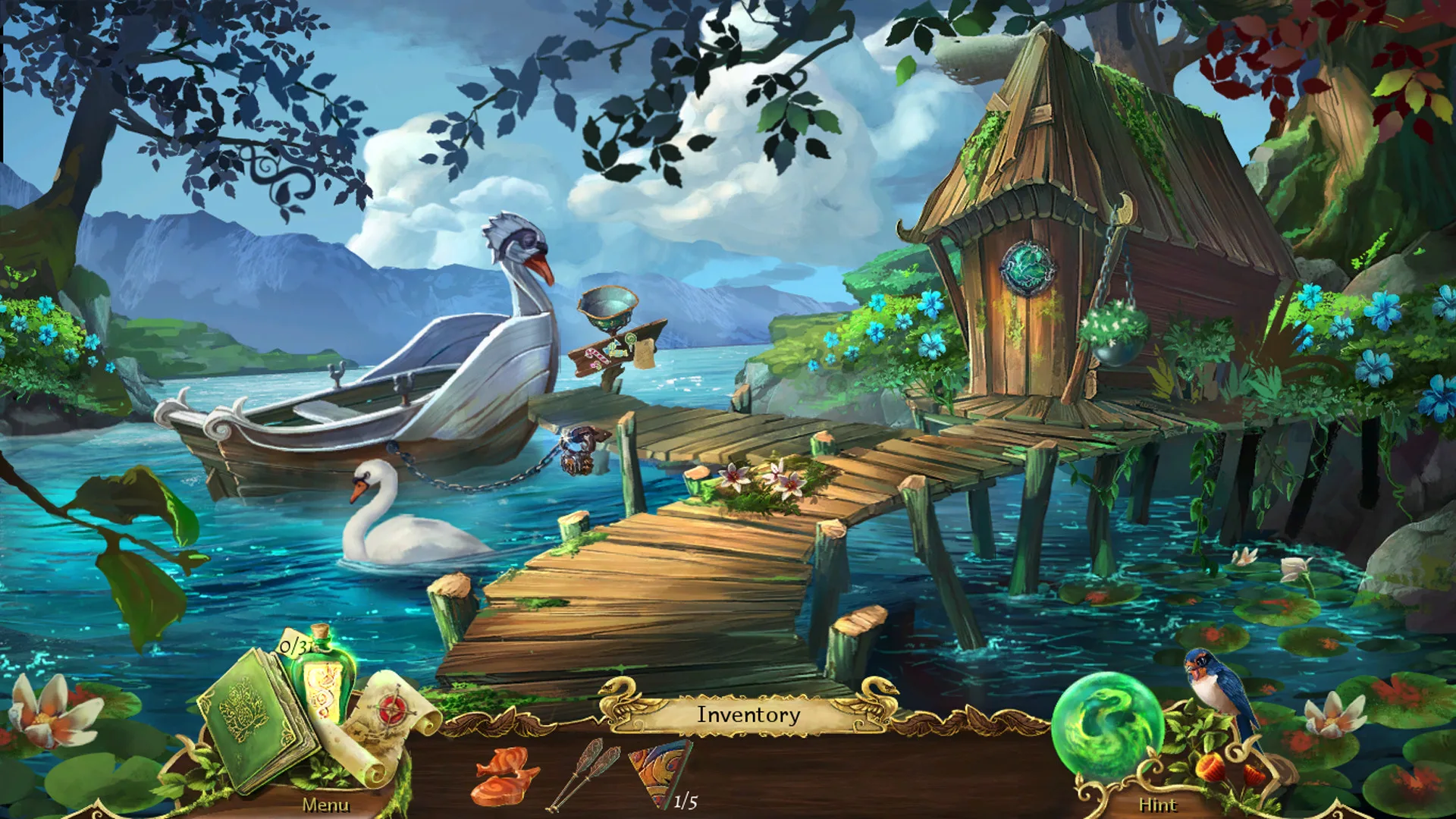 Grim Legends 2: Song of the Dark Swan screenshot 1
