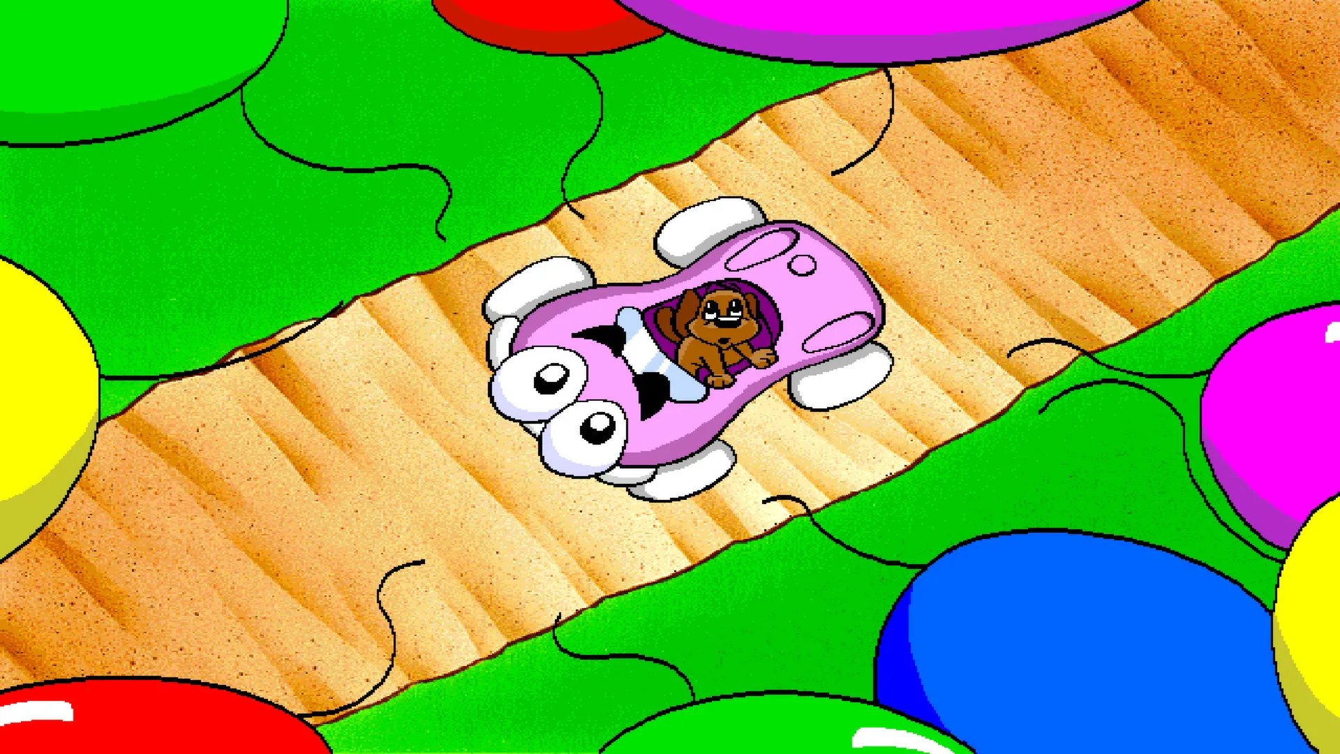 Putt-Putt® and Pep's Balloon-o-Rama screenshot 1