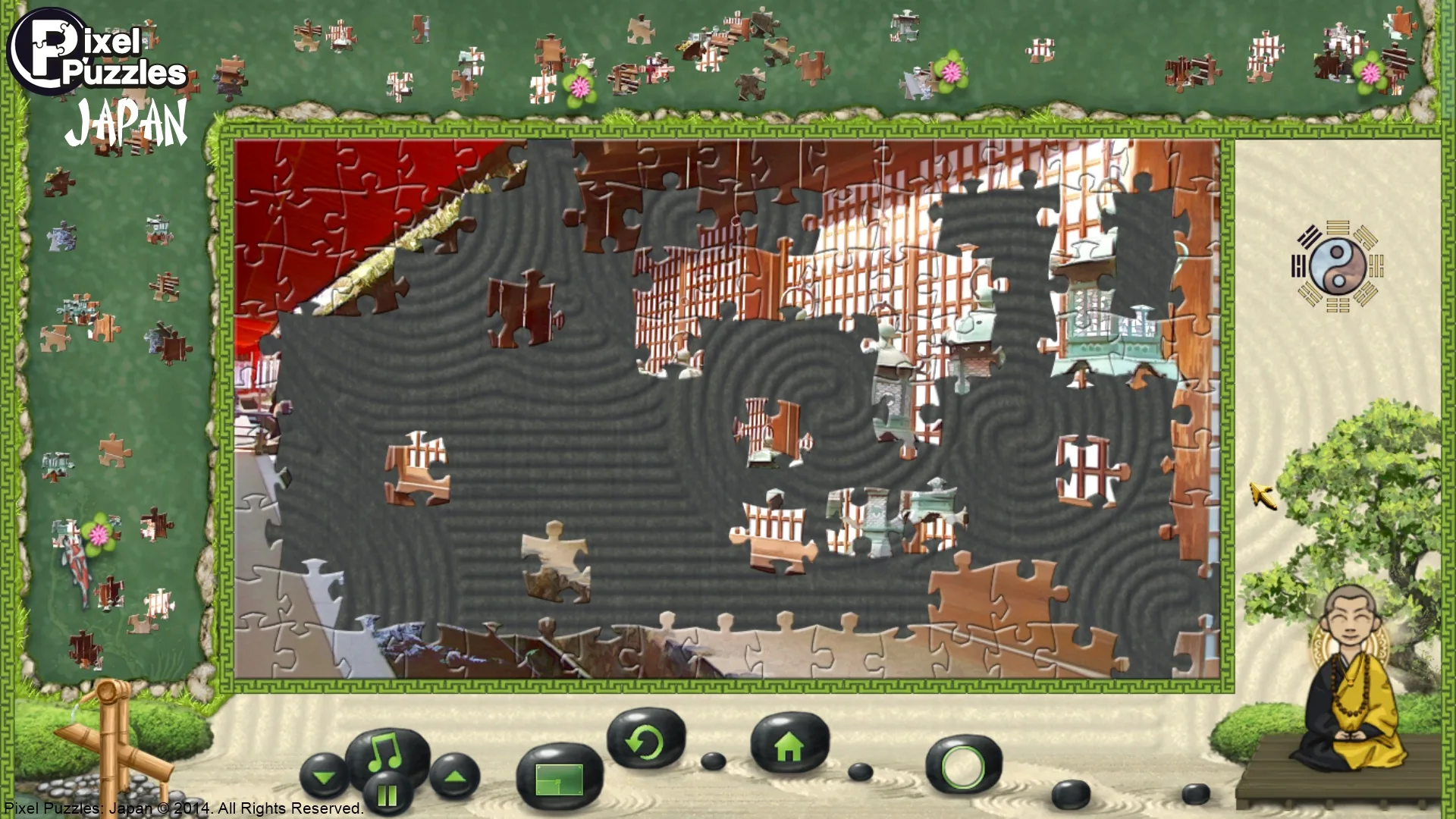 Pixel Puzzles: Japan screenshot 1