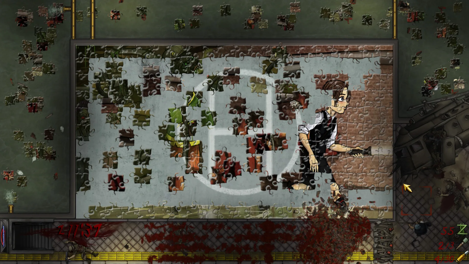 Pixel Puzzles: UndeadZ screenshot 3