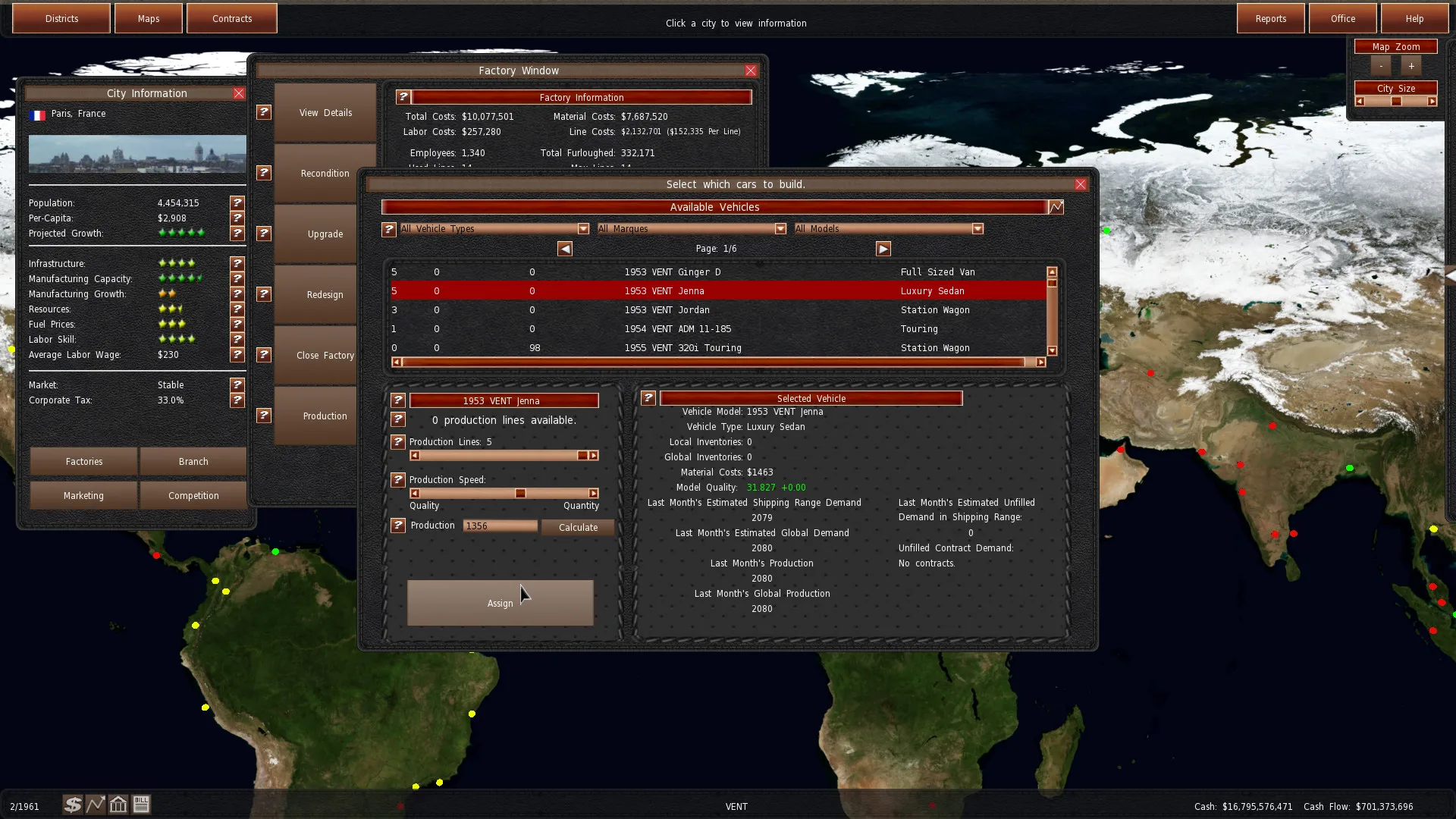 GearCity screenshot 4