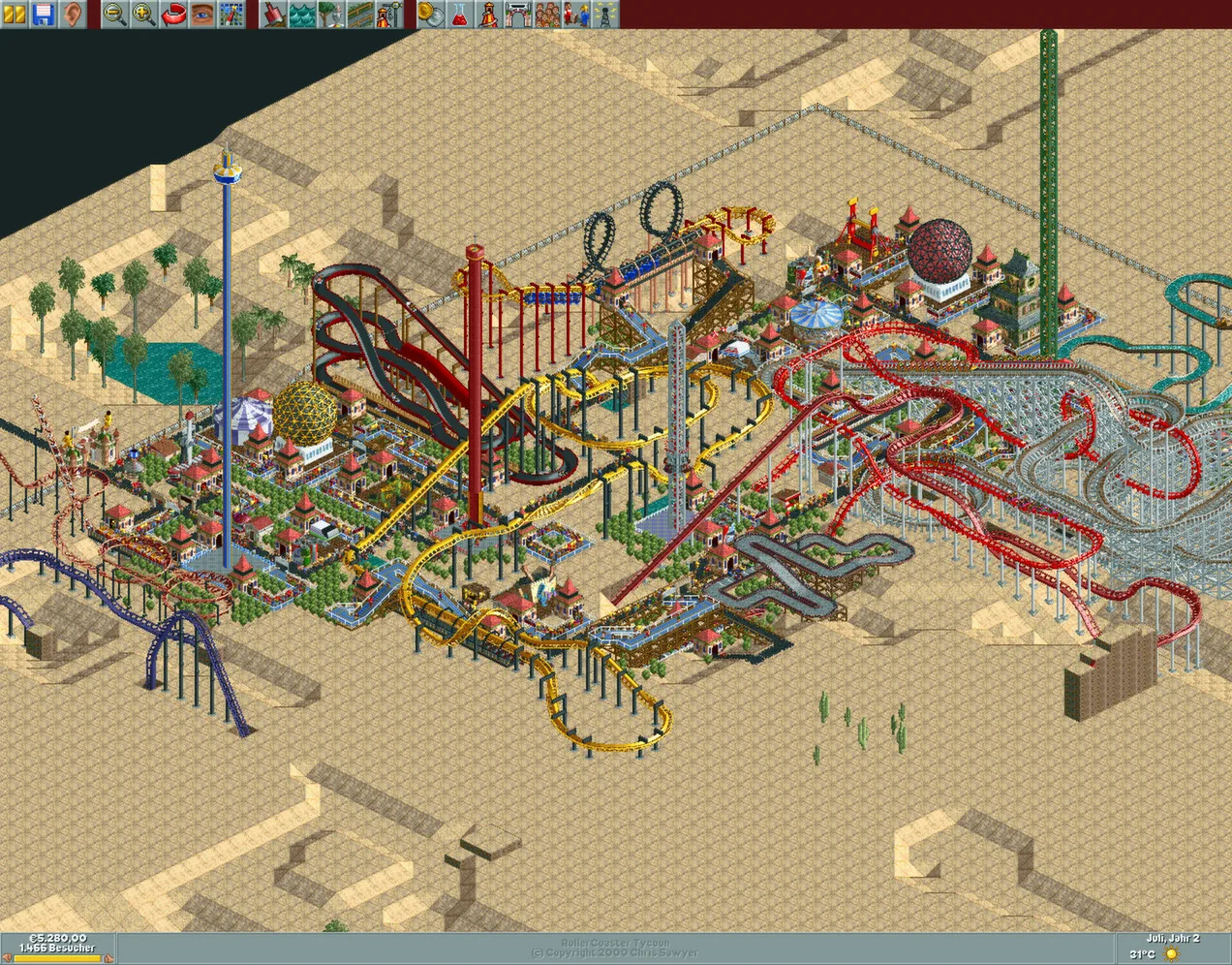 RollerCoaster Tycoon®: Deluxe screenshot 4