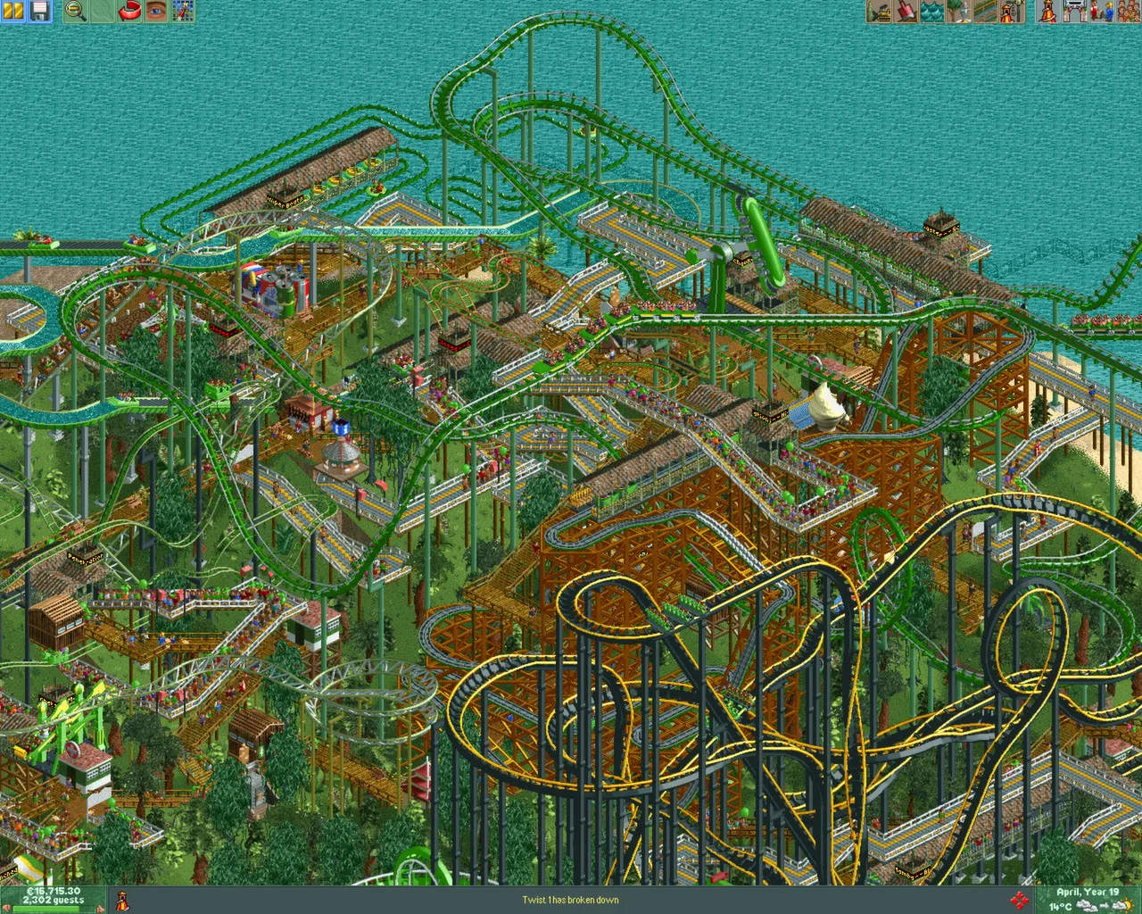 RollerCoaster Tycoon® 2: Triple Thrill Pack screenshot 1