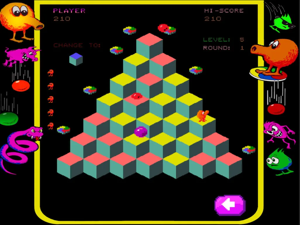 Q*bert: Rebooted screenshot 1