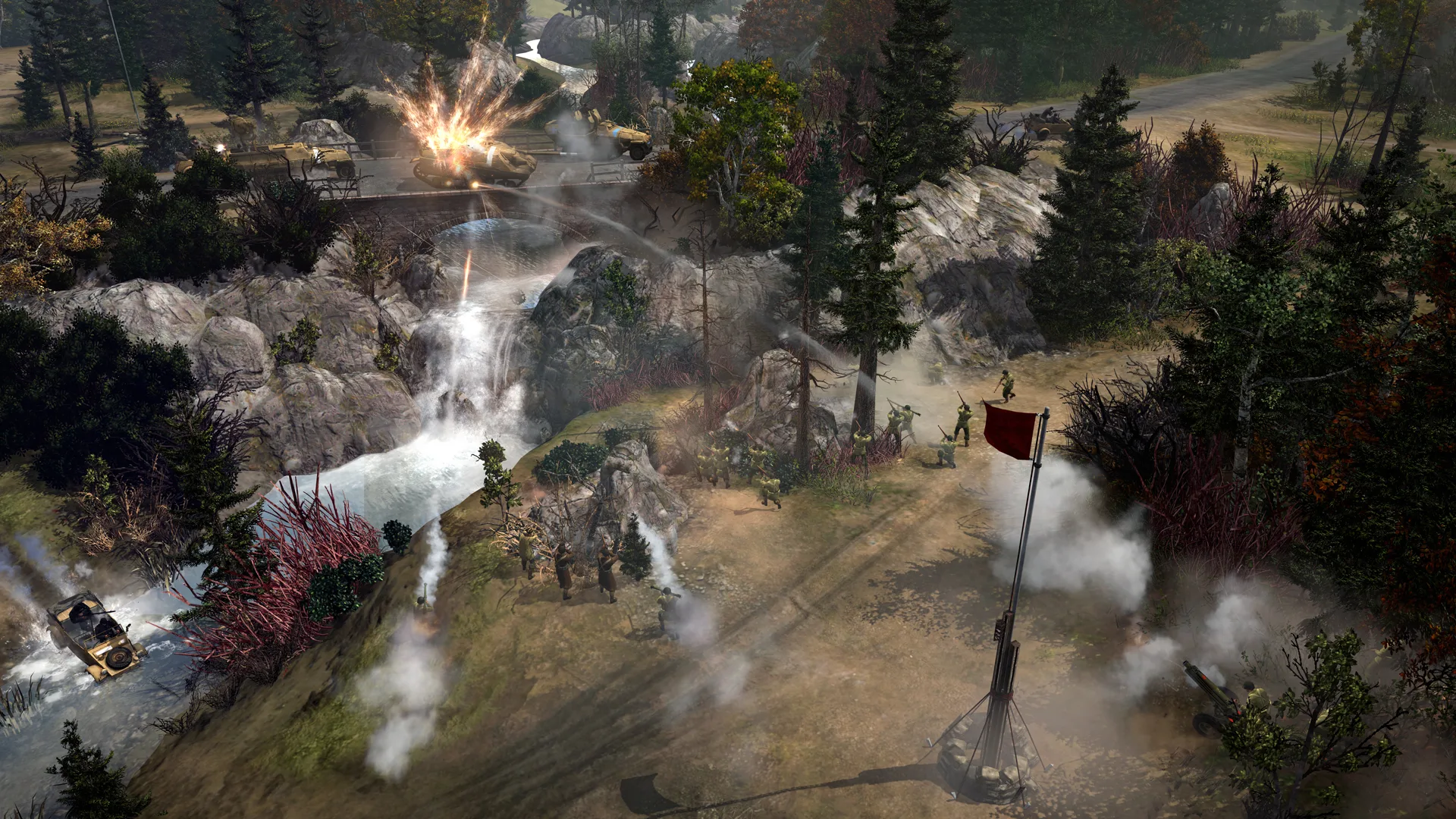 COH 2 - The Western Front Armies: US Forces screenshot 1