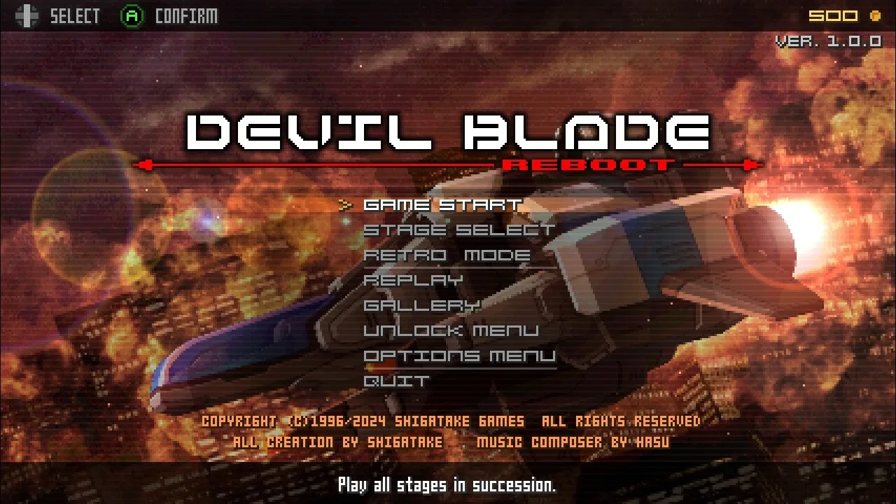 DEVIL BLADE REBOOT screenshot 1