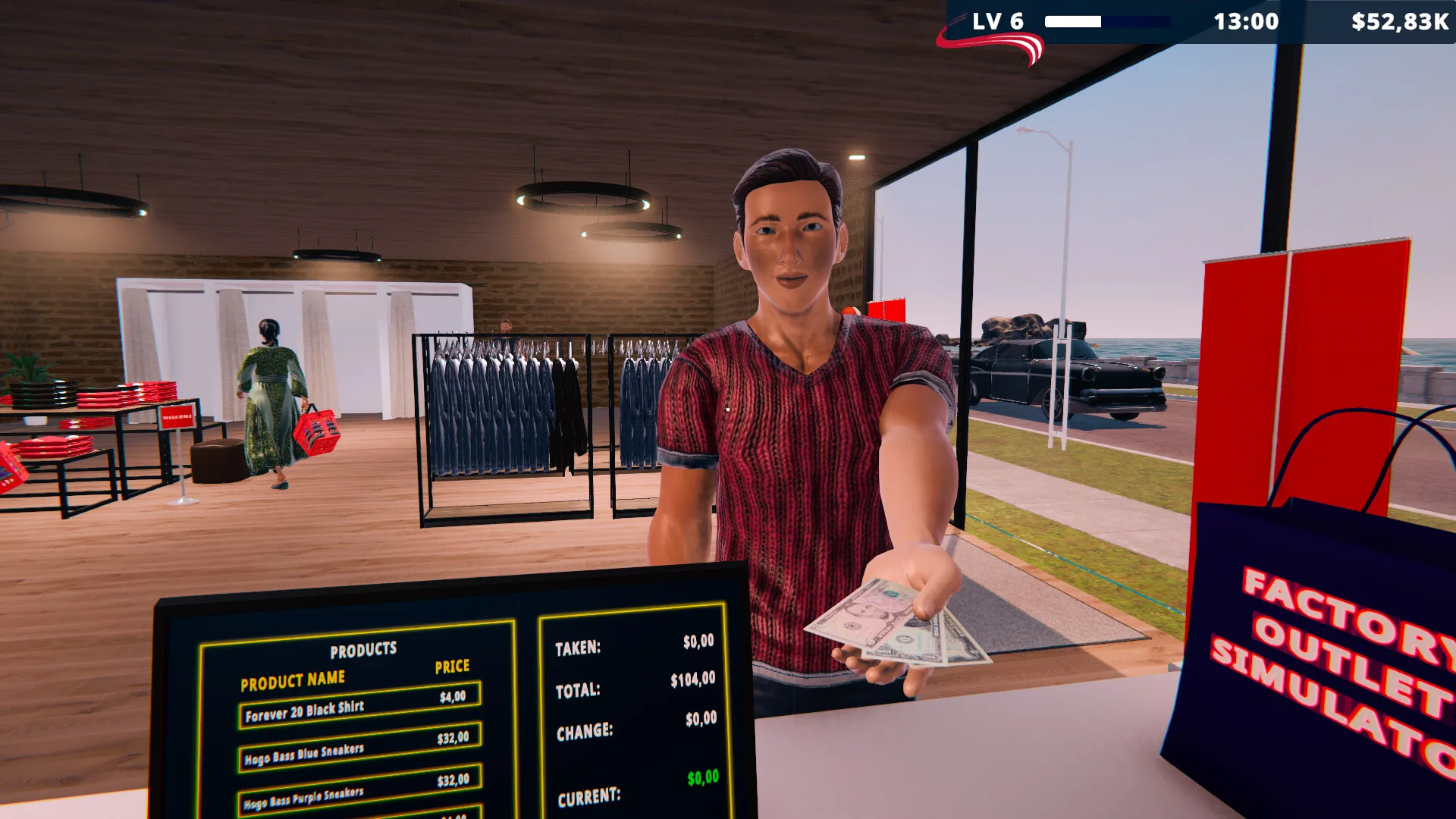 Factory Outlet Simulator screenshot 1