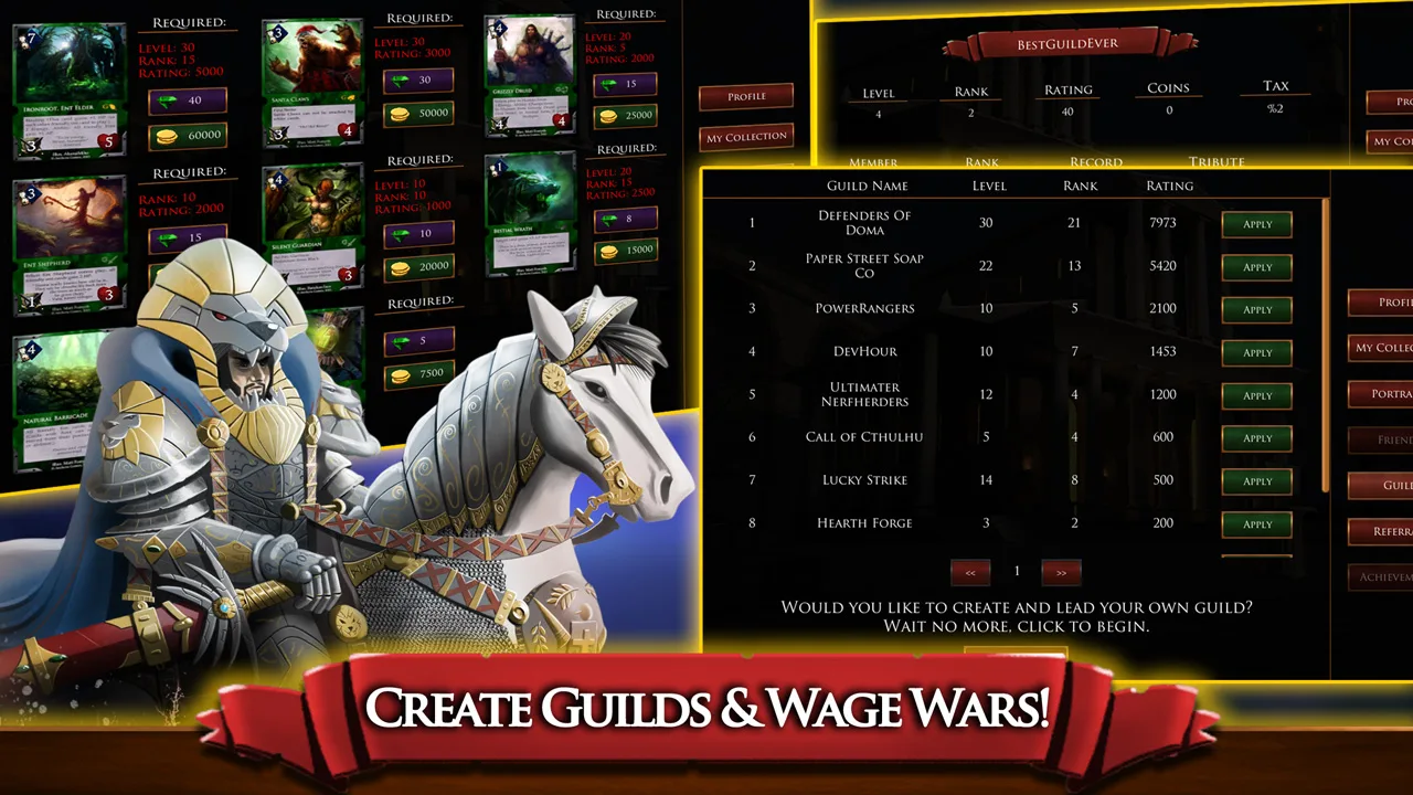 Forgotten Myths CCG screenshot 2