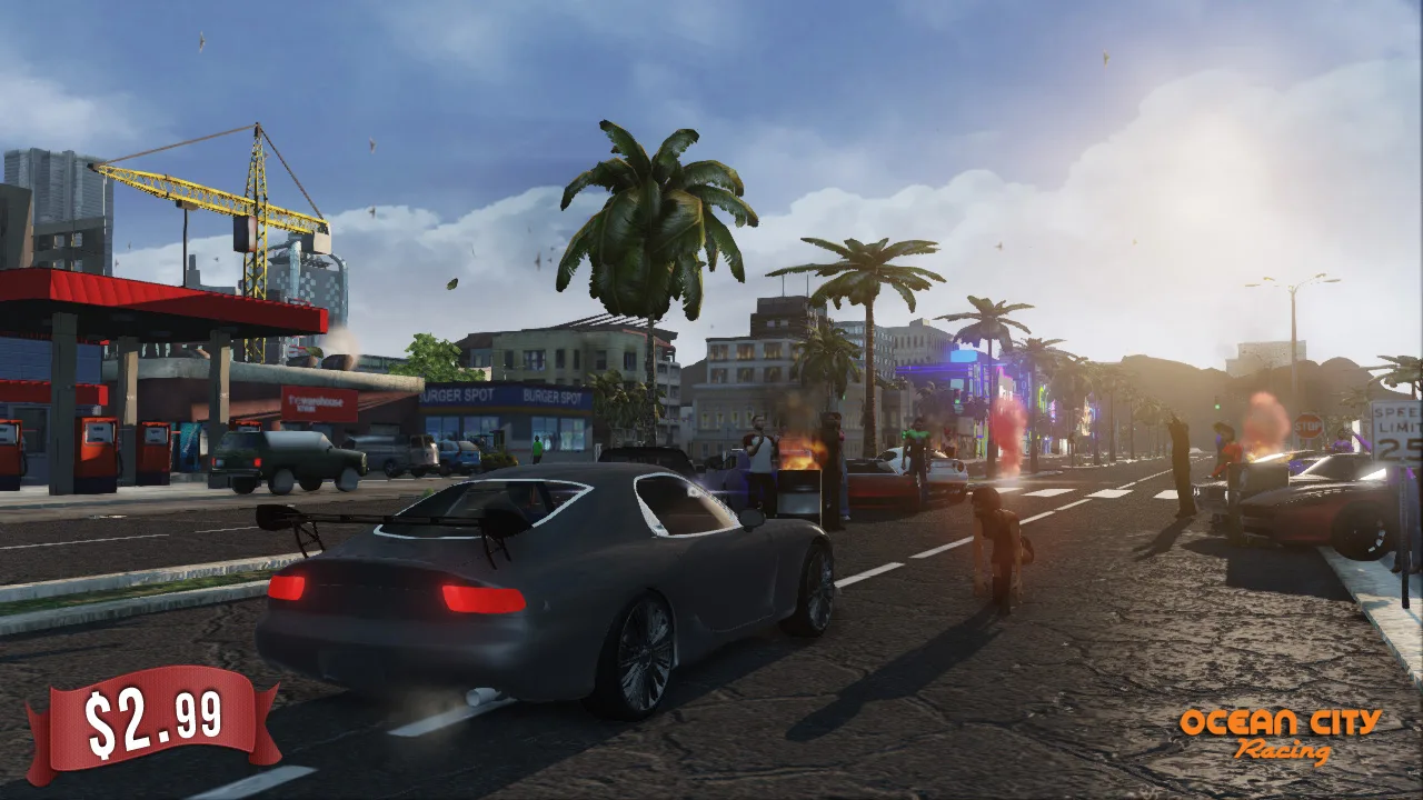 OCEAN CITY RACING screenshot 1