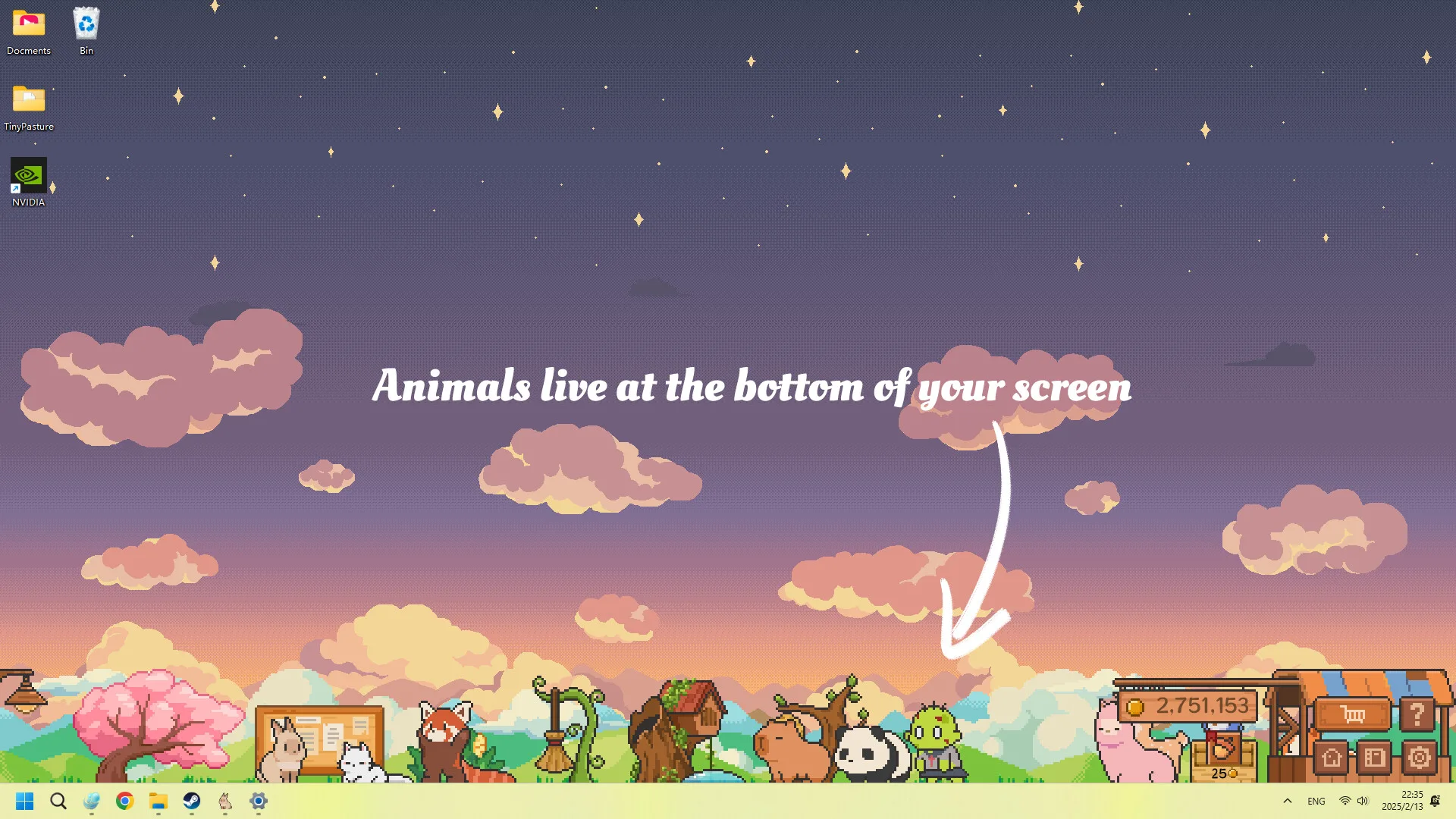 Tiny Pasture screenshot 1