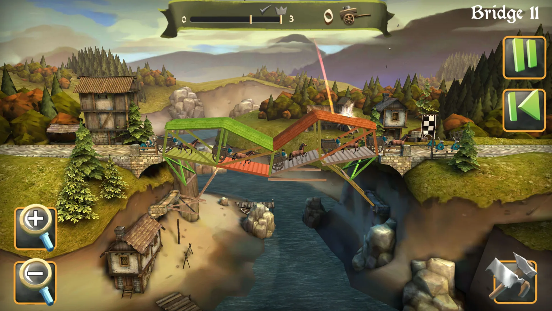 Bridge Constructor Medieval screenshot 1