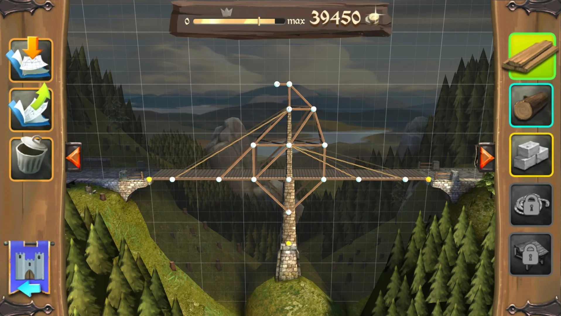 Bridge Constructor Medieval screenshot 2