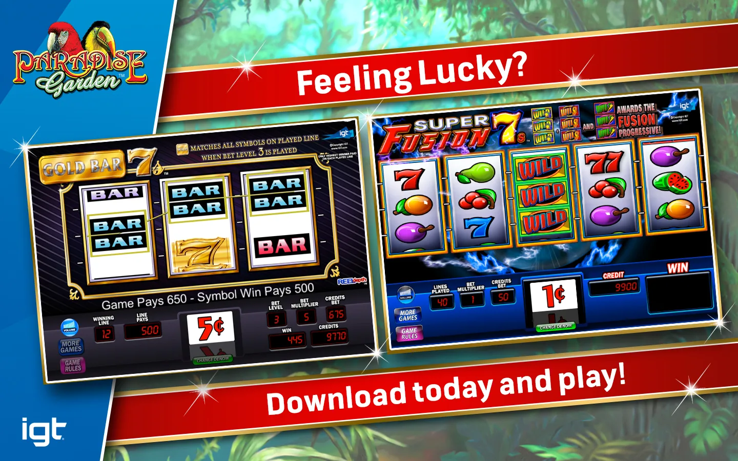IGT Slots Paradise Garden screenshot 1