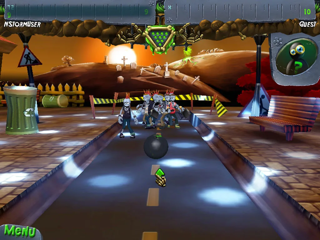 Zombie Bowl-o-Rama screenshot 4