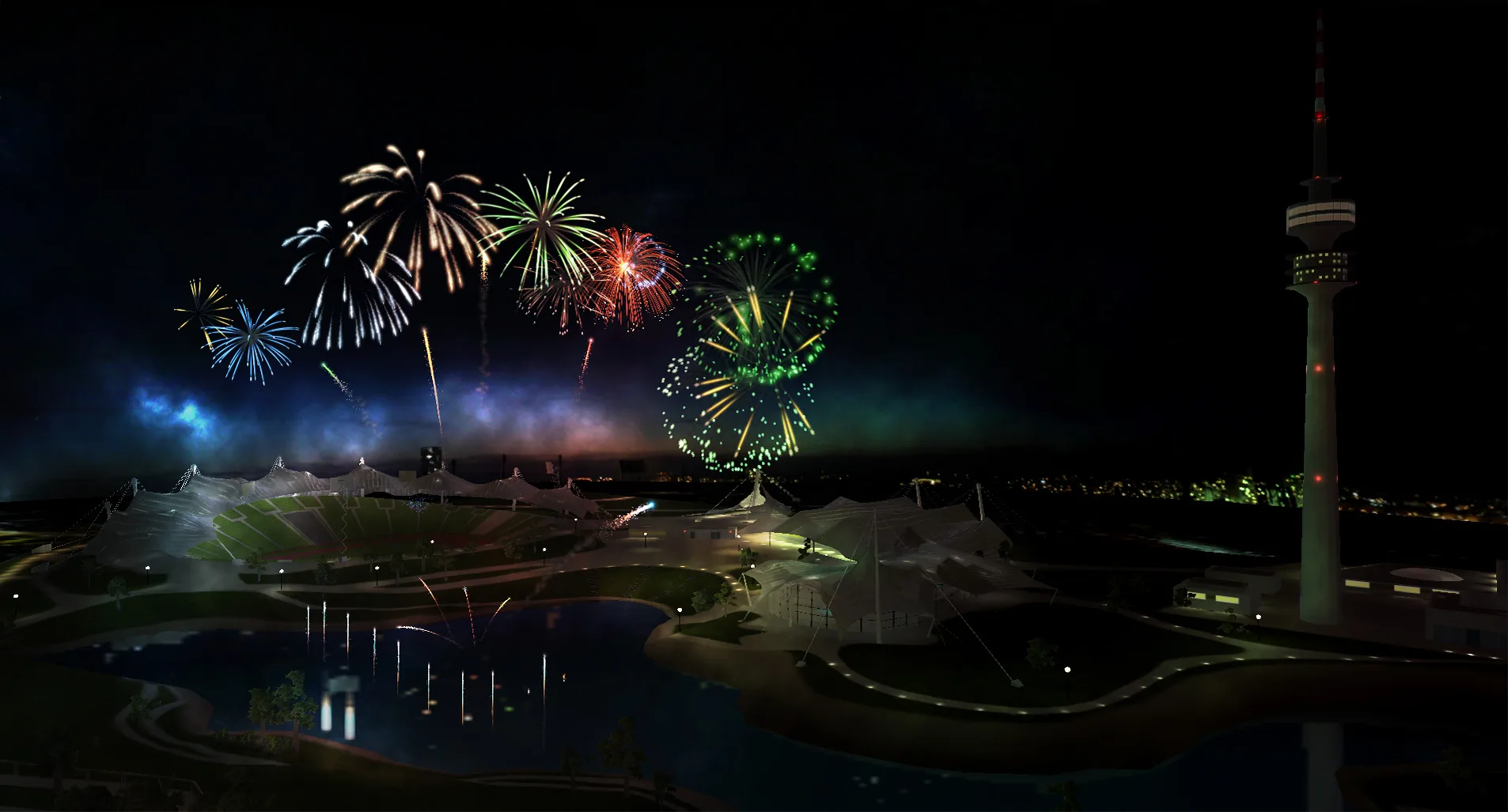 Fireworks Simulator screenshot 2