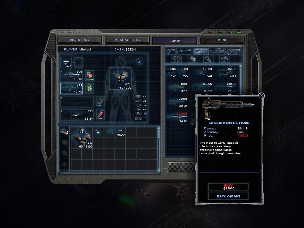 Alien Shooter 2: Reloaded screenshot 5