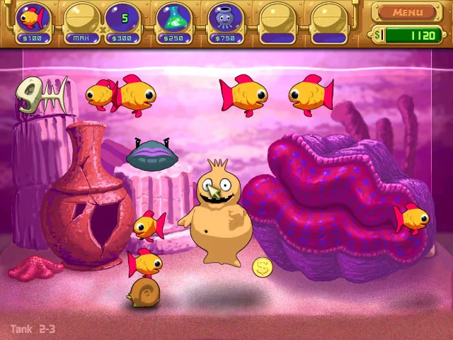 Insaniquarium Deluxe screenshot 2