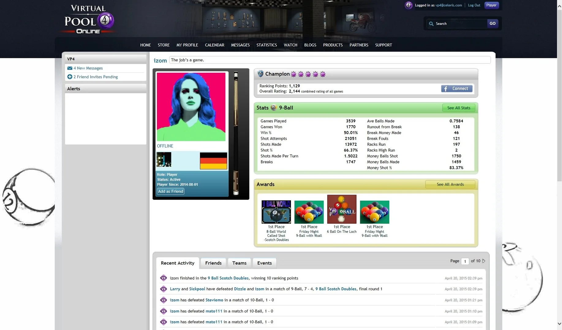 Virtual Pool 4 screenshot 5