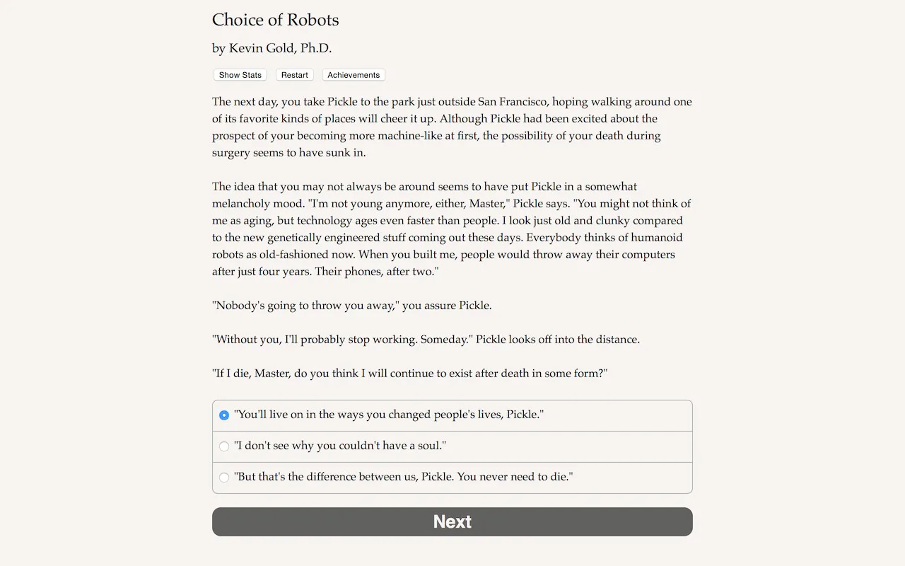 Choice of Robots screenshot 5