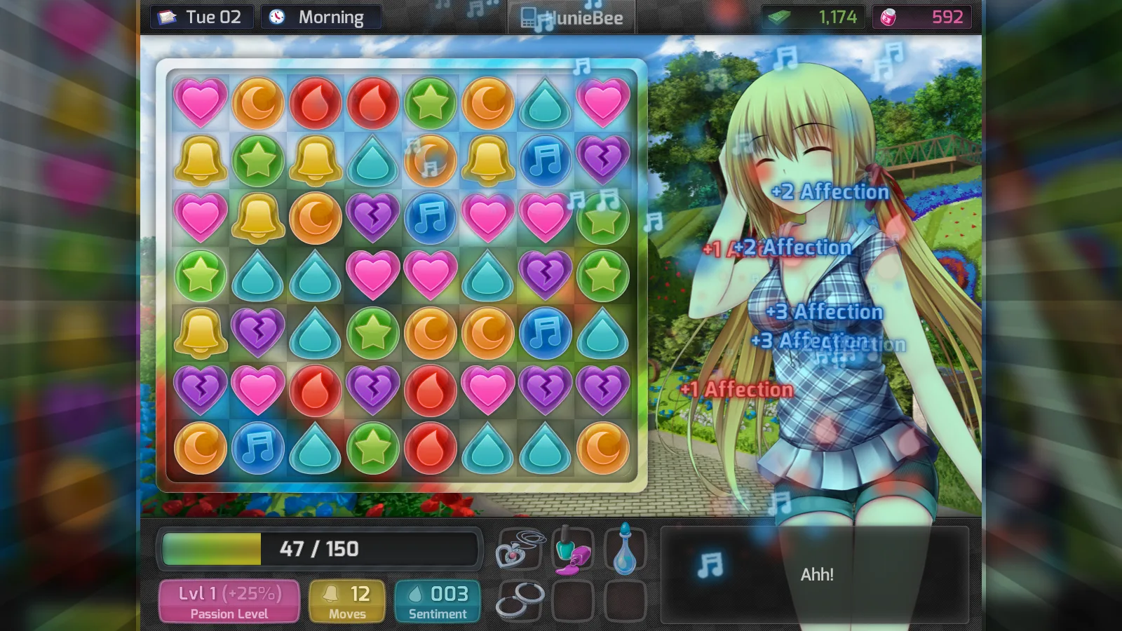 HuniePop screenshot 2
