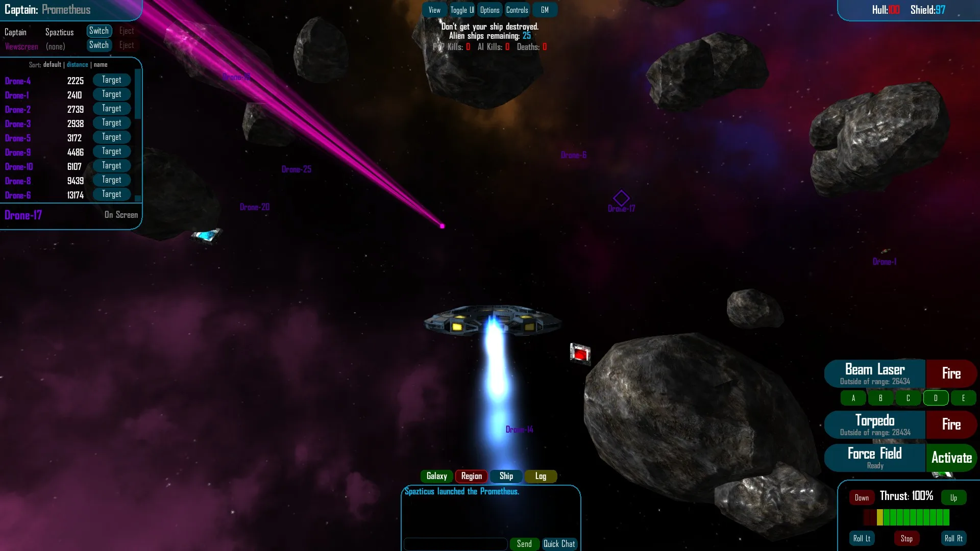 Quintet screenshot 5