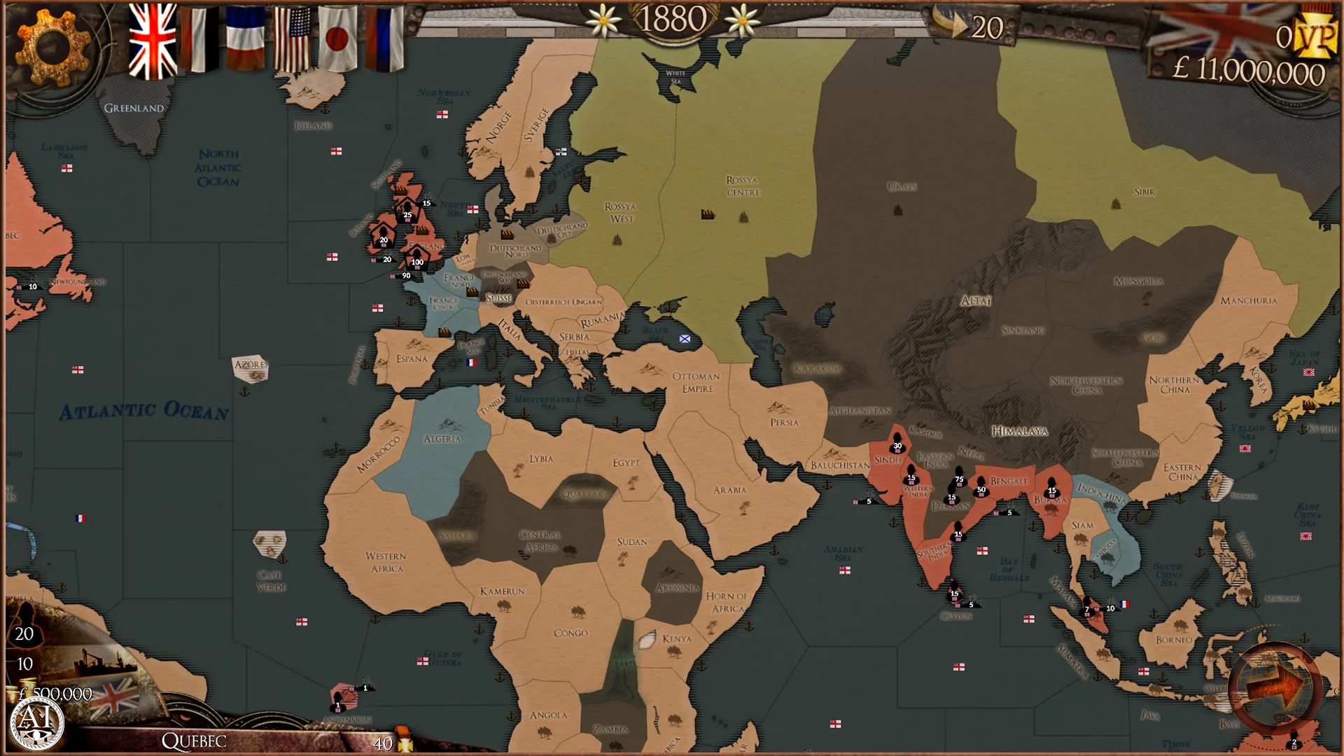 Colonial Conquest screenshot 1