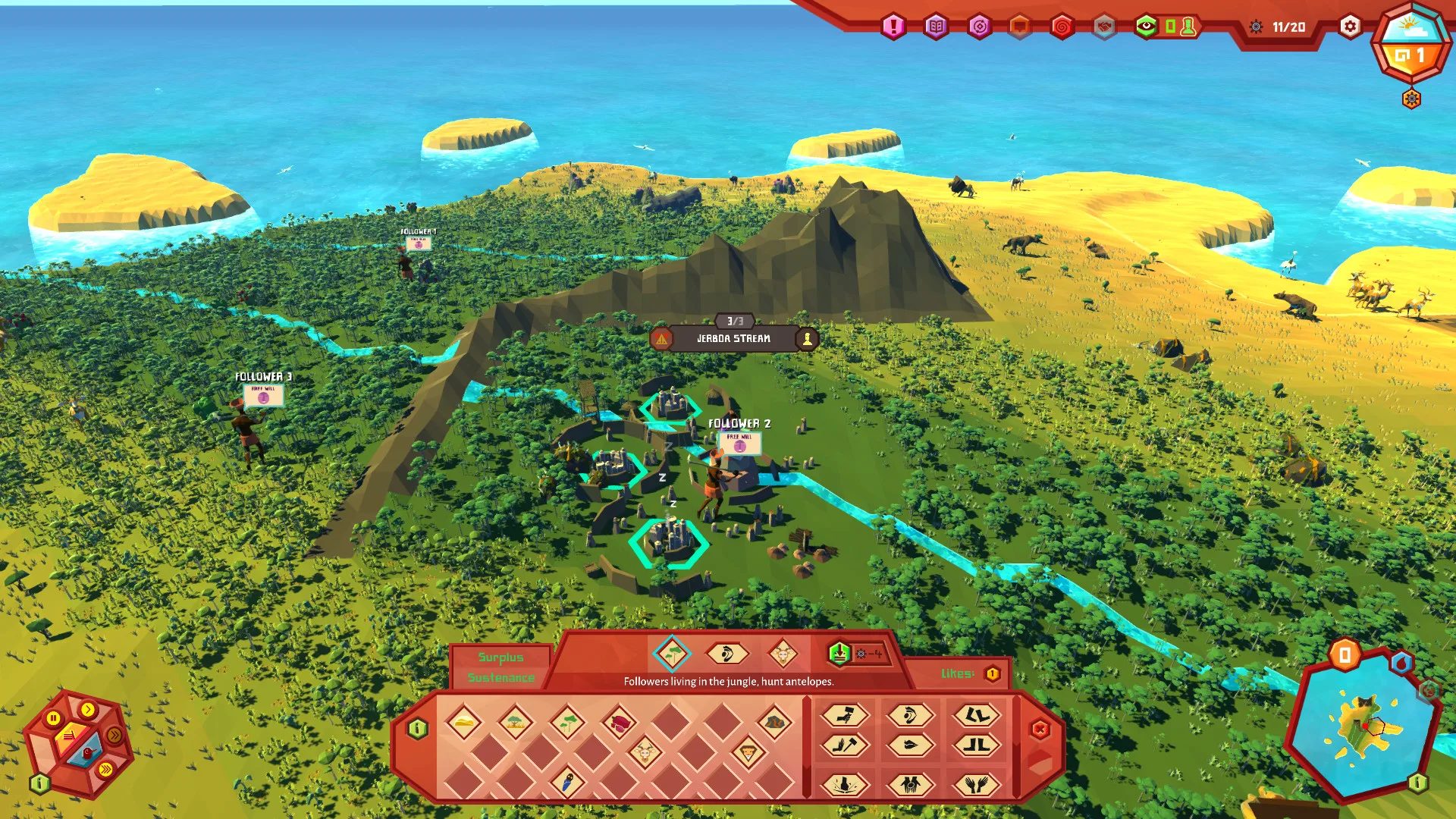 Crest - an indirect god sim screenshot 3