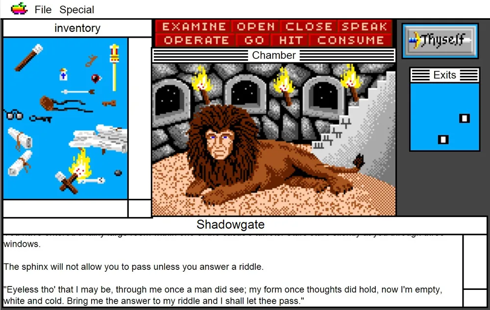 Shadowgate: MacVenture Series screenshot 1