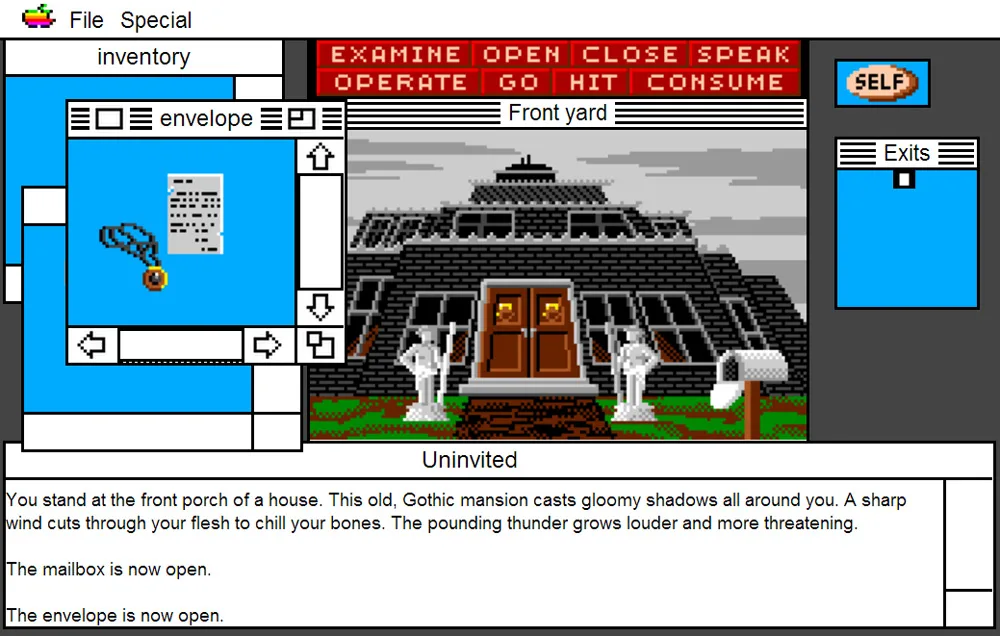 The Uninvited: MacVenture Series screenshot 5