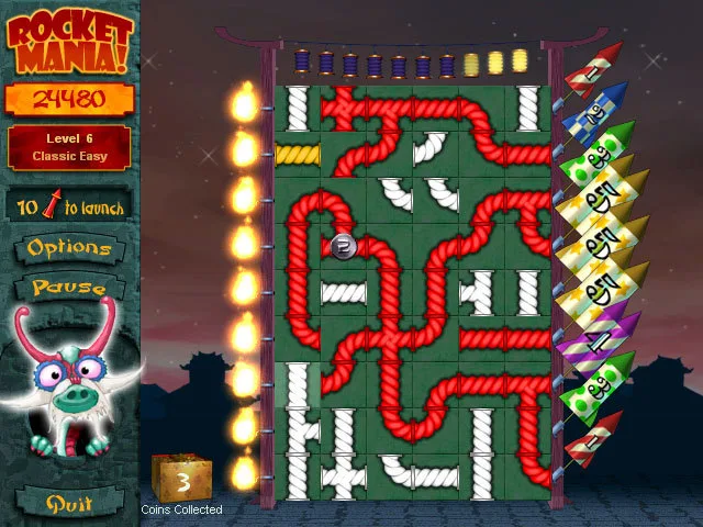 Rocket Mania Deluxe screenshot 1