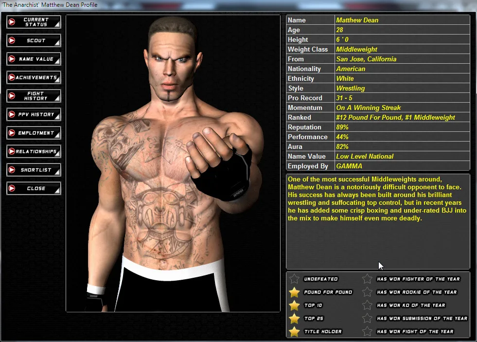 World of Mixed Martial Arts 3 screenshot 4