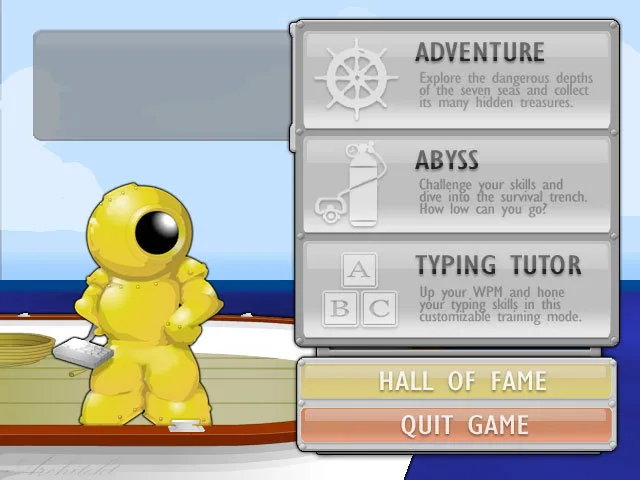 Typer Shark! Deluxe screenshot 1