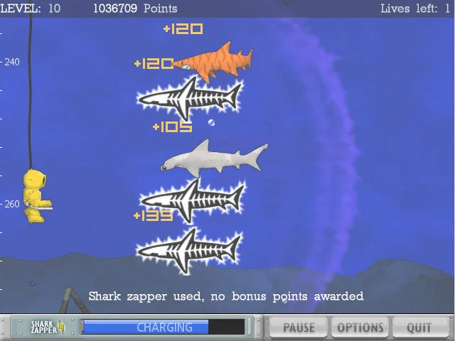 Typer Shark! Deluxe screenshot 2