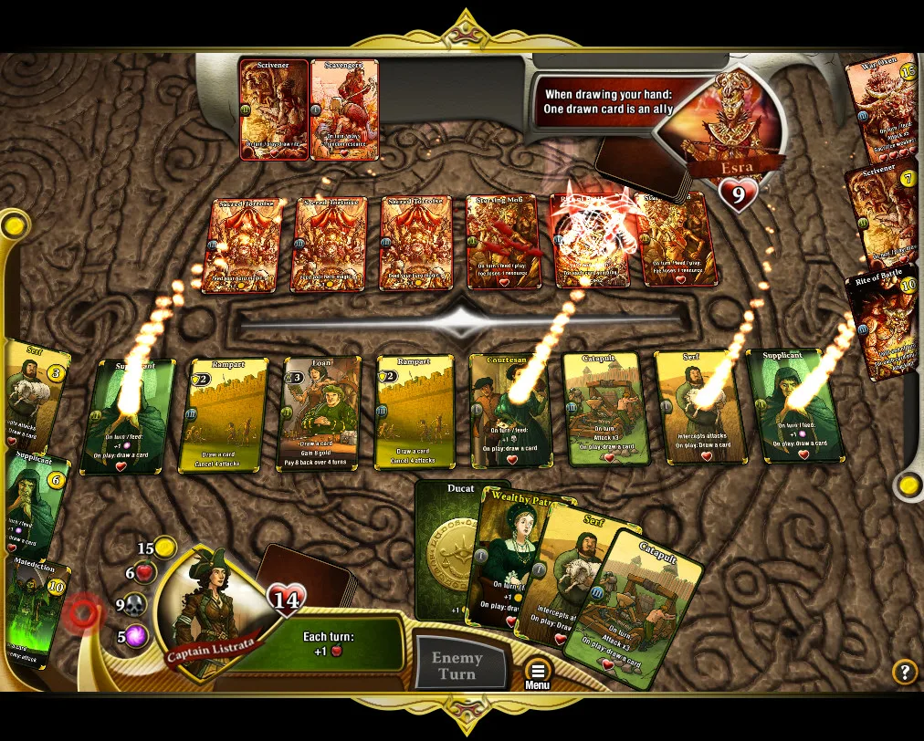 War of Omens Card Game screenshot 1