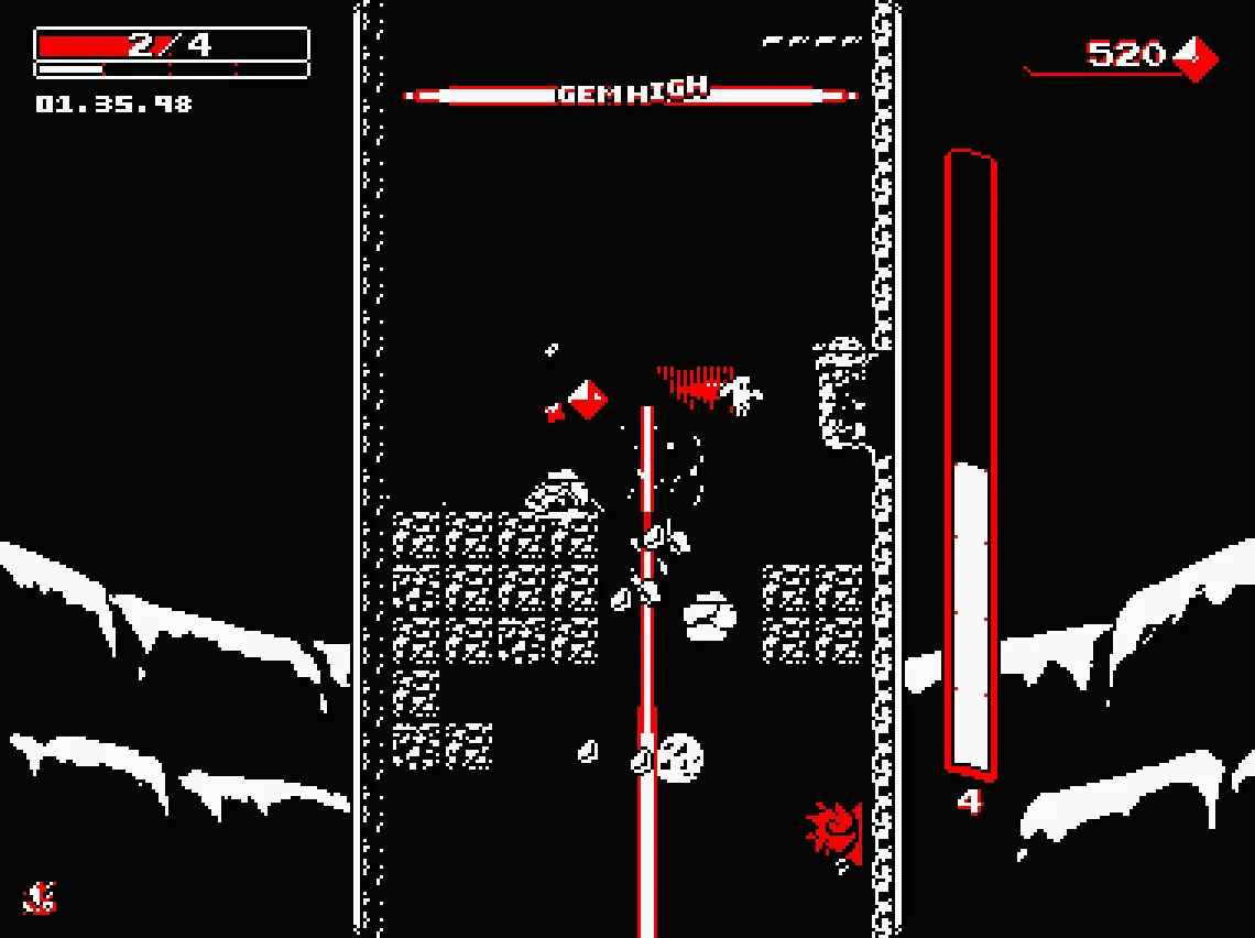 Downwell screenshot 2