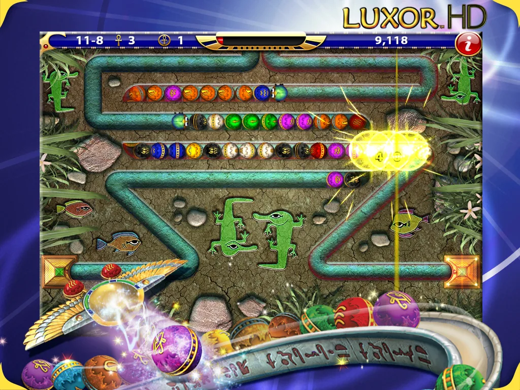 Luxor HD screenshot 2