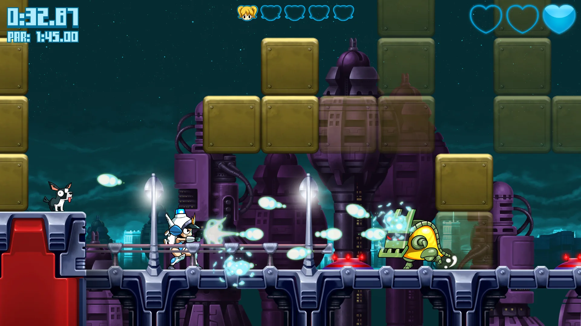 Mighty Switch Force! Hyper Drive Edition screenshot 2