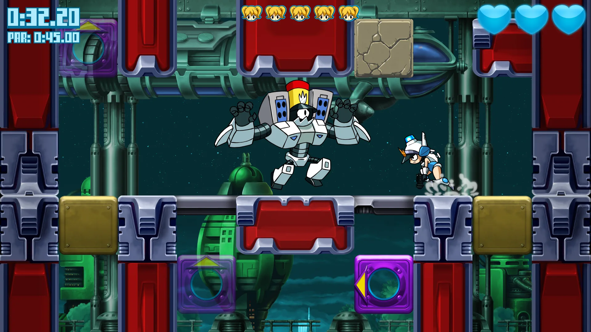 Mighty Switch Force! Hyper Drive Edition screenshot 4