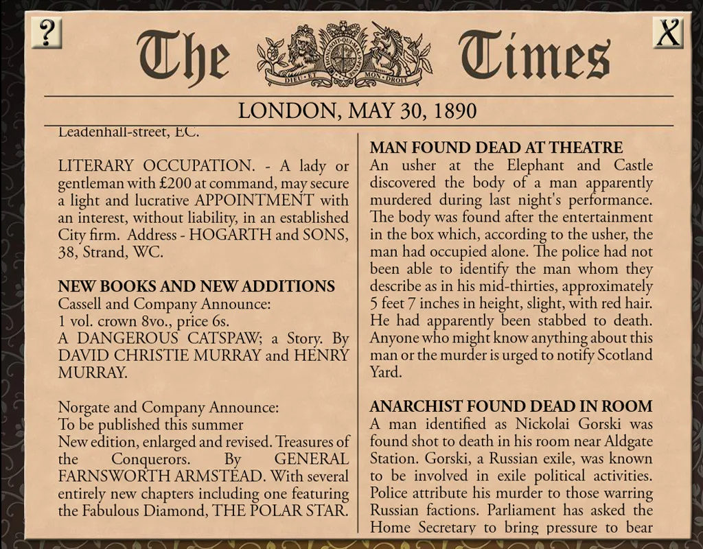 Sherlock Holmes Consulting Detective: The Case of the Tin Soldier screenshot 5