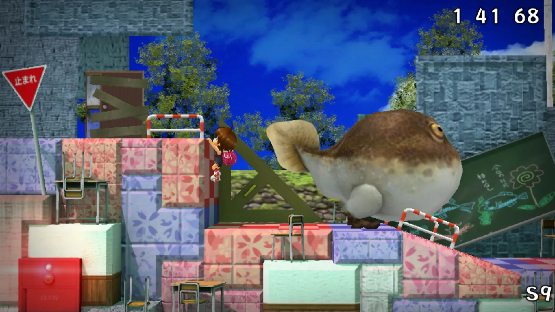 Sayonara Umihara Kawase screenshot 1