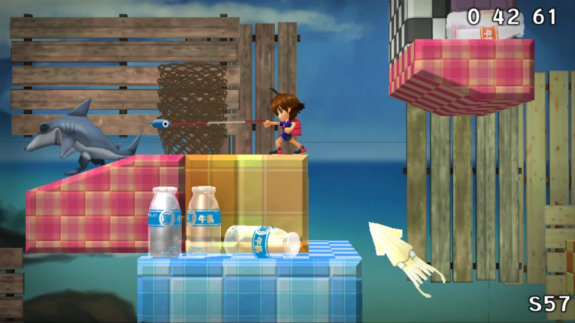 Sayonara Umihara Kawase screenshot 2