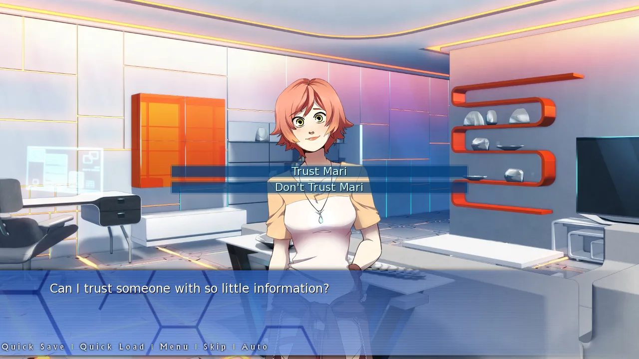 Orion: A Sci-Fi Visual Novel screenshot 4