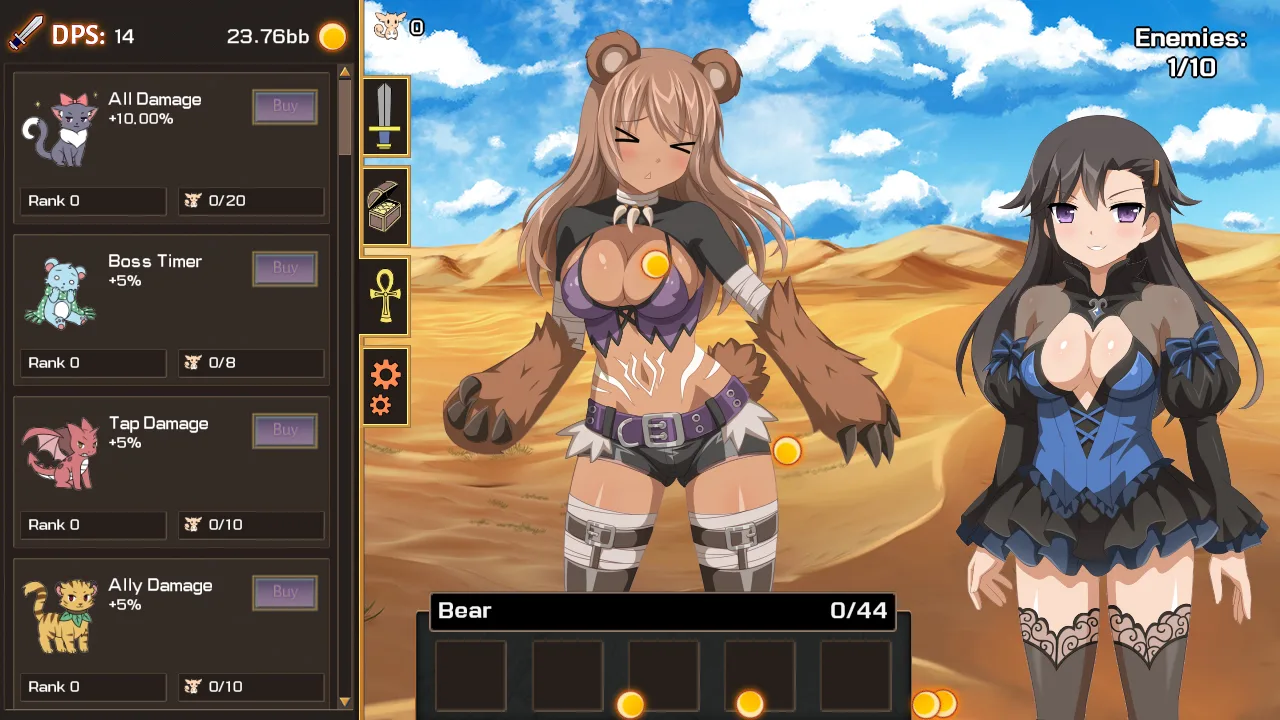 Sakura Clicker screenshot 2